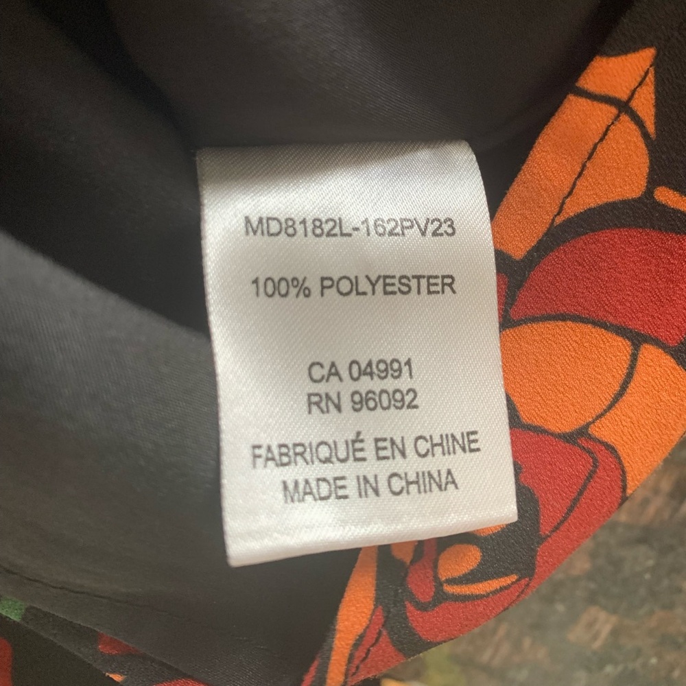 🦋 Fleur Bleue Floral Print Shift Dress size 12 - Picture 6 of 9